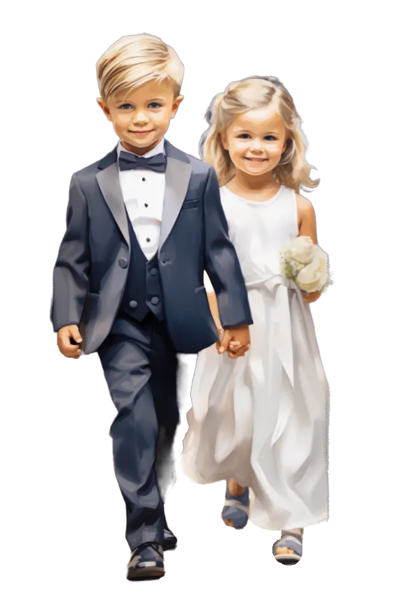 Wedding Kids - Will You Be My Flower Girl? Will You Be My Ring Bearer?